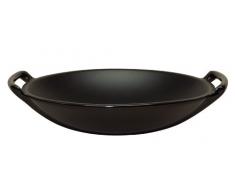 Le Creuset Les CÃ©ramiques Assiette Wok 20 cm Noir Jais 91007520140000