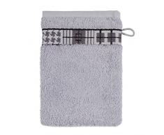 Frottana Fjord Gant de Toilette 15Â x 20Â cm en 100% Coton, Silver