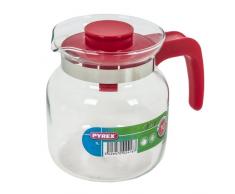 Pyrex 711A200/5646 Lot DE 6 Assiettes Creuse en Porcelaine BADIANE, Rouge, 21