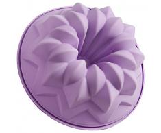 Silikomart 24.600.41.0063 SFT600 Moule Forme Kouglof Silicone Lilas