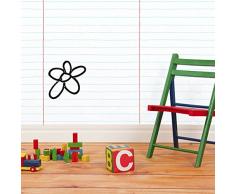 Chispum VIWAL014M - Sticker décoratif, Design Line Notebook, 41 x 57,5 cm