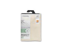 Brabantia 124440 Housse pour Table à Repasser 135 x 49 cm + Mousse 2 mm - Motif aléatoire