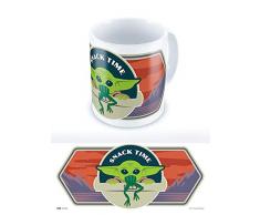 Erik TAZ035 Mug Baby Yoda Snack Time 100% Officiel - Tasse en céramique The Mandalorian, 330 milliliters