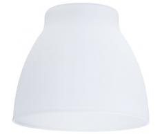 Paulmann 60007 DecoSystems Abat-jour Wolbi, max. 50W, verre Blanc