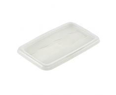 keeeper Couvercle pour Boîte de Rangement Emil, 7 l, 35,5 x 21 cm, Emilia, Transparent