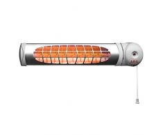 AEG 183822 IWQ 60 chauffage à quartz infrarouge pour table à langer, 600 W, gris, 234822