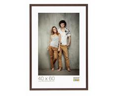 Deknudt Frames S44CH4 Basic Cadre Photo Bois/MDF Brun Foncé Fin 20 x 30 cm