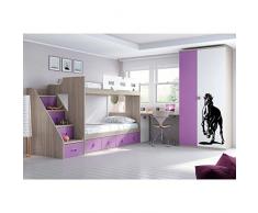 TATOUTEX 3613249318668 Sticker Mural, Orange, L 30cm x H 54cm