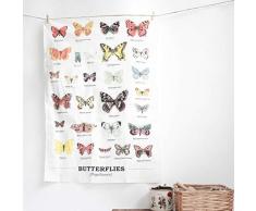 Ecologie RÃ©publique Cadeau Gamme 100% Coton torchon - Conception Multi Papillons