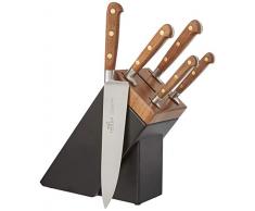 Lion Sabatier 664284 Bloc Sarlat + 5 Couteaux Perigord, MÃ©tal