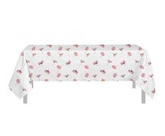 Soleil docre Nappe Anti-tÃ¢ches 140x240 cm PETALE Rose, Polyester