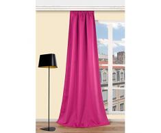 FENETRE SUR COUR Rideau Occultant 230G, Magenta, Taille 140x250