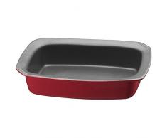 Kaiser Inspiration de Cuisson et Plat Ã gratin, CÃ©ramique, Anti-adhÃ©sif, rÃ©sistant Ã la Chaleur, au Micro-Ondes, empilable, 31,5Â x 23,5Â x 7Â cm, Rouge