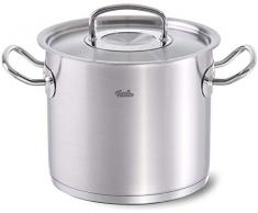 Fissler Original-Profi Collection / Pot En Acier Inoxydable (5,2 Litres, Ã 20 Cm) Avec Couvercle, Ãcaillage IntÃ©rieur, Tous Types de CuisiniÃ¨res, Induction