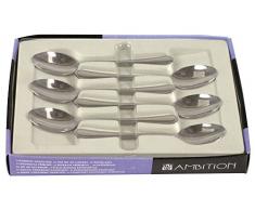 Dajar 89580 Napoli Cuillère 6st. de thé, boite aux lettres Argent