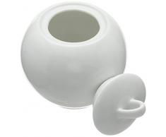 Price et Kensington Simplicity Sucrier avec Couvercle, Porcelaine, Blanc, Lot DE 61