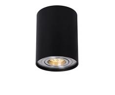 Lucide TUBE - Spot Plafond - Ã 9,6 cm - GU10 - Noir