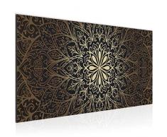 Tableau decoration murale Mandala - XXL Impression sur Toile Salon Appartment 1 Parties - prÃªt Ã accrocher - 107412a