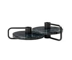 blomus Bougeoir Anthracite Hauteur 6 cm Hauteur 4 cm Profondeur 14 cm Diamètre 12 cm Hauteur 5 cm