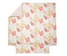 Blanc des Vosges Diva Housse de Couette, Percale 100% Coton, Blush, 200 x 200 cm