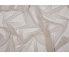 Linder 1121 /90/375FR Voilage Linette Gris Oeillets 145 x 240 cm