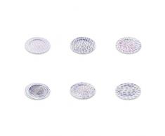 Villa DEste Home Tivoli 2193706 Dessous de plat en étain