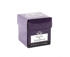 Mystix London Bougie parfumée Vanille et Fraise 8 cl