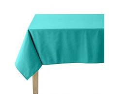 Coucke Nappe CarrÃ© Uni Turquoise Coton 180 x 180 cm