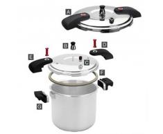 Lacor R71816 Couvercle avec Joint pour Cocotte 12 15 20 litres