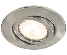 Paulmann Spot encastré 920.26, métal, GU10, argent