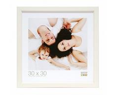Deknudt Frames S45DK1 Cadre Photo avec Filet Bois Blanc 13 x 18 cm