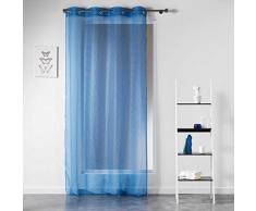 douceur dintÃ©rieur panneau a oeillets 140x240 cm voile galactic indigo