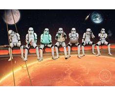 GB Eye Poster Star Wars Stormtrooper Lunch, Multicolore, 91x61cm