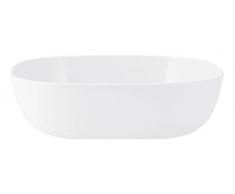 H&H Saladier carrÃ©, cÃ©ramique, Blanc, 25Â x 25Â x 7Â cm