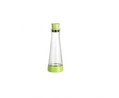 Emsa Carafe, Station de Refroidissement, Fermeture Automatique, 1 Litre, Vert, Flow Slim Friends, 515478