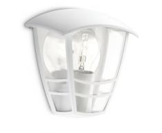 Philips luminaire extérieur demi applique Creek blanc