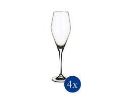Villeroy & Boch 11-3667-8131 La Divina Jeu de 4 verres à champagne en verre 260 ml