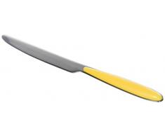 Home Pauline Couteau de Table, Acier Inoxydable, Jaune