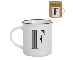 Dcasa Mug Lettre F DÃ©corations Meubles Stickers DÃ©coration de Maison Unisexe Adulte, Multicolore (Multicolore), Unique