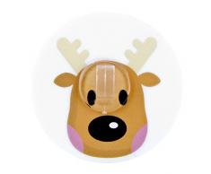 Wenko 21338100 Crochet Static-Loc Guirlande Renne 10 Pièces Dimensions 9,5 x 1 x 23,5 cm