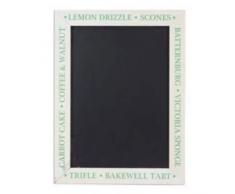 Chalkboards UK Tableaux Noirs Britannique de Cuisine imprimÃ© encadrÃ© ardoises A3, Bois, Blanc dÃ©lavÃ©, 260Â x 480Â mm