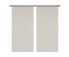 Rideaudiscount Paire de Voilage Vitrage 45x90 cm Ecru