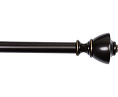 AmazonBasics Tringle Ã rideau 2,54 cm avec embouts en forme de vase, 90 Ã 180 cm, Bronze