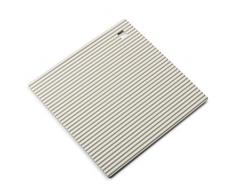 Zeal Dessous de Plat en Silicone antidérapant et résistant à la Chaleur 18 cm, Silicone, crème, 7-inch