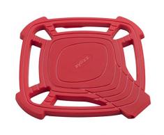 Zyliss ZE990018 Petit Dessous DE Plat en Silicone Rouge, Autre