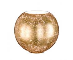 WOFI 8371.01.15.7000 Lampe de table, MÃ©tal, E27, 20 W, Goldfarbig, 28 x 28 x 275 cm