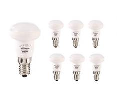 Tech Traders Réflecteur R39 ampoules LED, E14, 5 W, Blanc chaud.