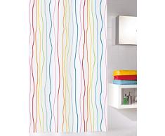 Kleine Wolke 5194148238 Rideau de Douche, Textile PES, Multicolore, 120x200 cm