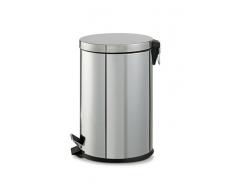 in Factory Professional Poubelle Premium PÃ©dale INOX 20 Lt Nature