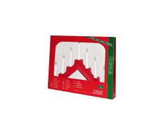 Konstsmide 2310-510 Chandelier Métal, 21 W, Clair, 20 x 7 x 25 cm